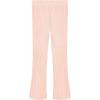 imageCalvin Klein Girls Pullon Cozy Straight Leg Lounge PantChunky Rib Gossamer Pink