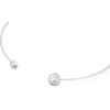 imageCalvin Klein Womens Sculptural Bubbles Choker Necklace Stainless Steel  Contemporary Fashion for Everyday Wear  Gift for HerSilver