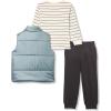 imageCalvin Klein boys 3 Pc Puff Vest SetIndy BayPhanthom