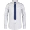imageCalvin Klein Boys Long Sleeve ButtonDown Collared Dress Shirt with Tie and Chest PocketBlue Dot