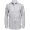imageCalvin Klein Boys Long Sleeve Sateen Dress Shirt ButtonDown Style with Cuffs ampamp Shirttail HemGrey