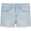 imageCalvin Klein Girls Boyfriend Fit Stretch Denim Jean ShortsStratusCut Off