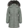 imageCalvin Klein Girls Hooded Winter Puffer Jacket Fulllength Heavyweight Coat With Fleece LiningAerial Iceberg Green
