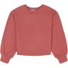 imageCalvin Klein Girls Long Sleeve Popover Cozy Crew Neck SweatshirtFrench Terry Mauvewood