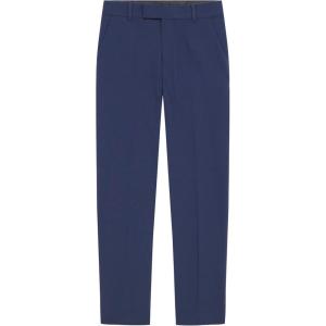 imageCalvin Klein Boys FlatFront BiStretch Dress Pant Straight Leg Fit Belt Loops ampamp Front PocketsNavy Infinite