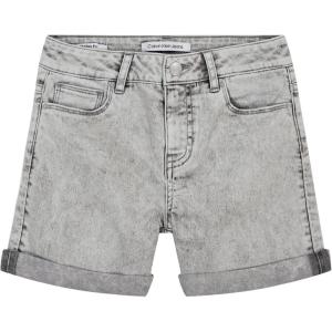 imageCalvin Klein Girls Boyfriend Fit Stretch Denim Jean ShortsStormyCuff