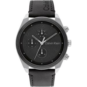 imageCalvin Klein Mens MultiFunction Timepieces Confident EleganceBlackSilver