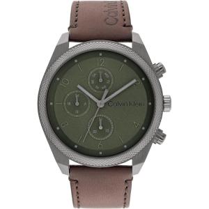 imageCalvin Klein Mens MultiFunction Timepieces Confident EleganceDark Brown