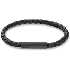 imageCalvin Klein Velocity Mens Braided Fabric Leather Bracelet Adjustable Stainless Steel Magnetic Closure  Premium Fashion Jewelry Accessory  Gift for Him