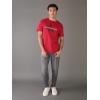 imageCalvin Klein Mens Monogram Logo Crewneck TShirtChili Pepper