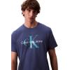 imageCalvin Klein Mens Monogram Logo Crewneck TShirtEnsign Blue