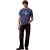 imageCalvin Klein Mens Monogram Logo Crewneck TShirtEnsign Blue