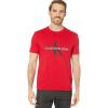imageCalvin Klein Mens Monogram Logo Crewneck TShirtTango Red Unbox