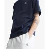 imageCalvin Klein Mens Relaxed Fit Archive Logo Crewneck TShirtDark Sapphire