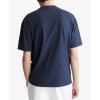 imageCalvin Klein Mens Relaxed Fit Archive Logo Crewneck TShirtDark Sapphire