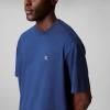 imageCalvin Klein Mens Relaxed Fit Archive Logo Crewneck TShirtInsignia Blue