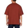 imageCalvin Klein Mens Relaxed Fit Archive Logo Crewneck TShirtRoasted Russet