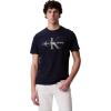 imageCalvin Klein Mens Monogram Logo Crewneck TShirtDark Sapphire