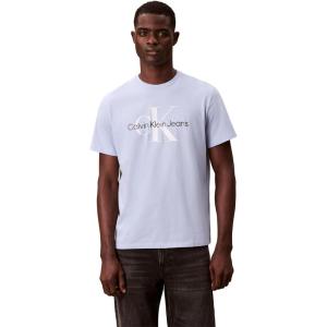 imageCalvin Klein Mens Monogram Logo Crewneck TShirtKentucky Blue