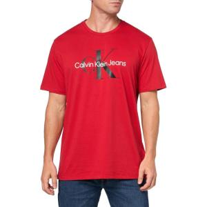 imageCalvin Klein Mens Monogram Logo Crewneck TShirtSamba