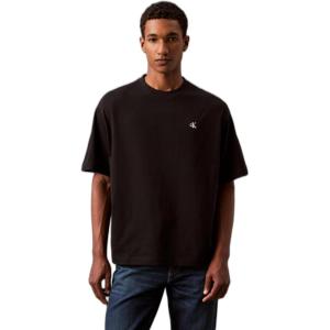 imageCalvin Klein Mens Relaxed Fit Archive Logo Crewneck TShirtCk Black