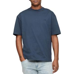 imageCalvin Klein Mens Relaxed Fit Archive Logo Crewneck TShirtInk