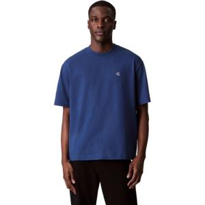 imageCalvin Klein Mens Relaxed Fit Archive Logo Crewneck TShirtInsignia Blue
