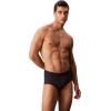 imageCalvin Klein Mens Cotton Classics 3Pack BriefMicro Chip  Diamond Logo  Zoni Beach  Ink