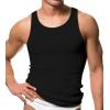 imageCalvin Klein Mens Cotton Classics 3Pack Tanks3 Classic Black