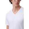 imageCalvin Klein Mens Cotton Stretch 3Pack Undershirts3 White Vneck