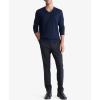 imageCalvin Klein Mens Extra Fine Merino Wool Blend VNeck SweaterDark Sapphire