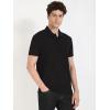 imageCalvin Klein Mens Micro Waffle PolosBlack