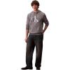 imageCalvin Klein Mens Monogram Logo HoodieGrey Heather