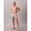 imageCalvin Klein Mens Pima Cotton 3Pack TrunkOyster Gray  Grey Heather  White