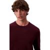 imageCalvin Klein Mens Wool Blend Crewneck SweaterWine Tasting