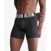 imageCalvin Klein mens Intense Power 3pack Boxer BriefBlack  Grey Sky  Pompeian Red