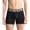 imageCalvin Klein mens Intense Power 3pack Boxer BriefBlack Bodies W Misty Grey  White  Blossom Green Logos