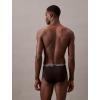imageCalvin Klein mens Micro Stretch 3pack BriefBlack  Ash  Mediterranea