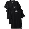imageCalvin Klein Mens Cotton Stretch 3Pack Undershirts3 Black Vneck