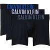 imageCalvin Klein mens Intense Power 3pack Boxer BriefBlack RoyaltyTurbulence Logo
