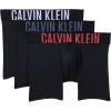imageCalvin Klein mens Intense Power 3pack Boxer BriefBlack WWhiteTurbulenceVermillion Brown Logos