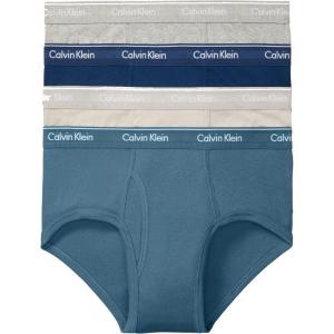 imageCalvin Klein Cotton Classics Multipack BriefsLake Crest Blue  Dove  Tapestry Teal  Grey Heather