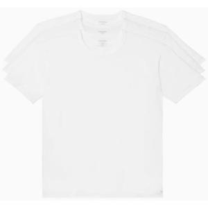 imageCalvin Klein Mens Cotton Stretch 3Pack Undershirts3 White Crewneck
