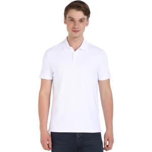 imageCalvin Klein Mens Micro Waffle PolosBrilliant White