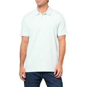 imageCalvin Klein Mens Micro Waffle PolosWhispering Blue