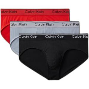 imageCalvin Klein mens Micro Stretch 3pack BriefBlack  Sleet  Adrenaline Rush