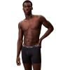 imageCalvin Klein Mens Micro Stretch 3pack Boxer BriefBlack  Turbulence  Griffin