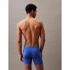 imageCalvin Klein Mens Micro Stretch 3pack Boxer BriefBlano De Blano  Dazzling Blue  Griffin