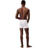 imageCalvin Klein mens Icon Cotton Stretch 3pack Boxer BriefGrey Heather  White  Black