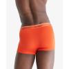 imageCalvin Klein mens Underwear Micro Stretch 3 Pack TrunkAsphalt Grey  Mudstone  Acid Orange